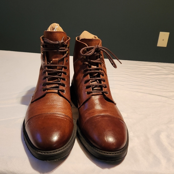 Men\'s Brown Leather Boots main image 5